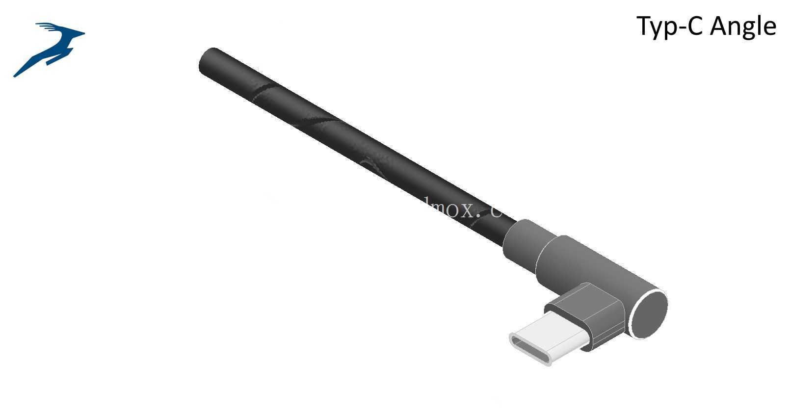 REMHA 的 Type-C 90° 直角 2m USB 数据线