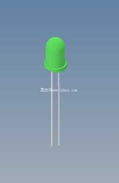 5mm - LED - 绿色