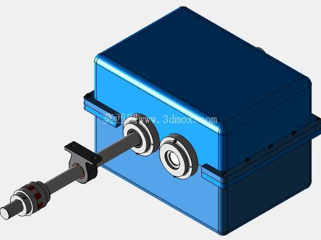 15 kW 两级斜齿轮变速箱