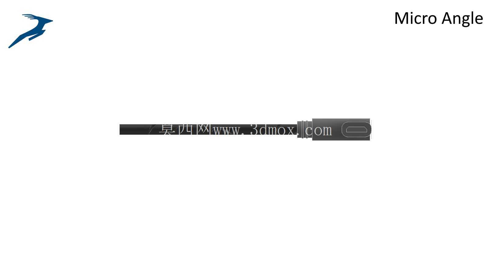 REMHA 微型 90° 直角 2m USB 数据线