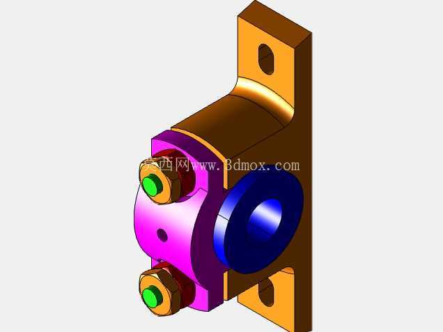 立式轴承座装配 - CATIA V5