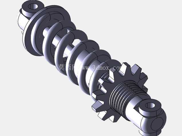 减震器总成| 3D CAD 模型