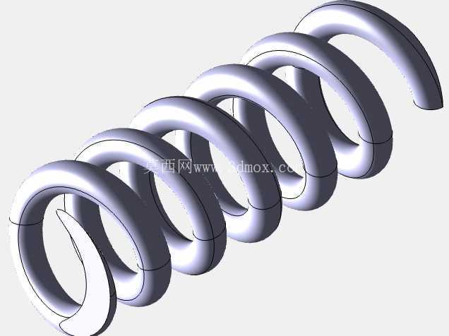减震器总成| 3D CAD 模型