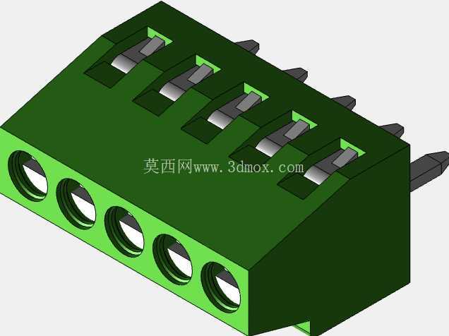 KF128 2.54mm 间距端子块系列(2 针至 16 针)