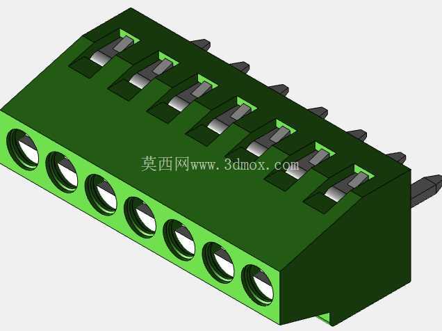 KF128 2.54mm 间距端子块系列(2 针至 16 针)