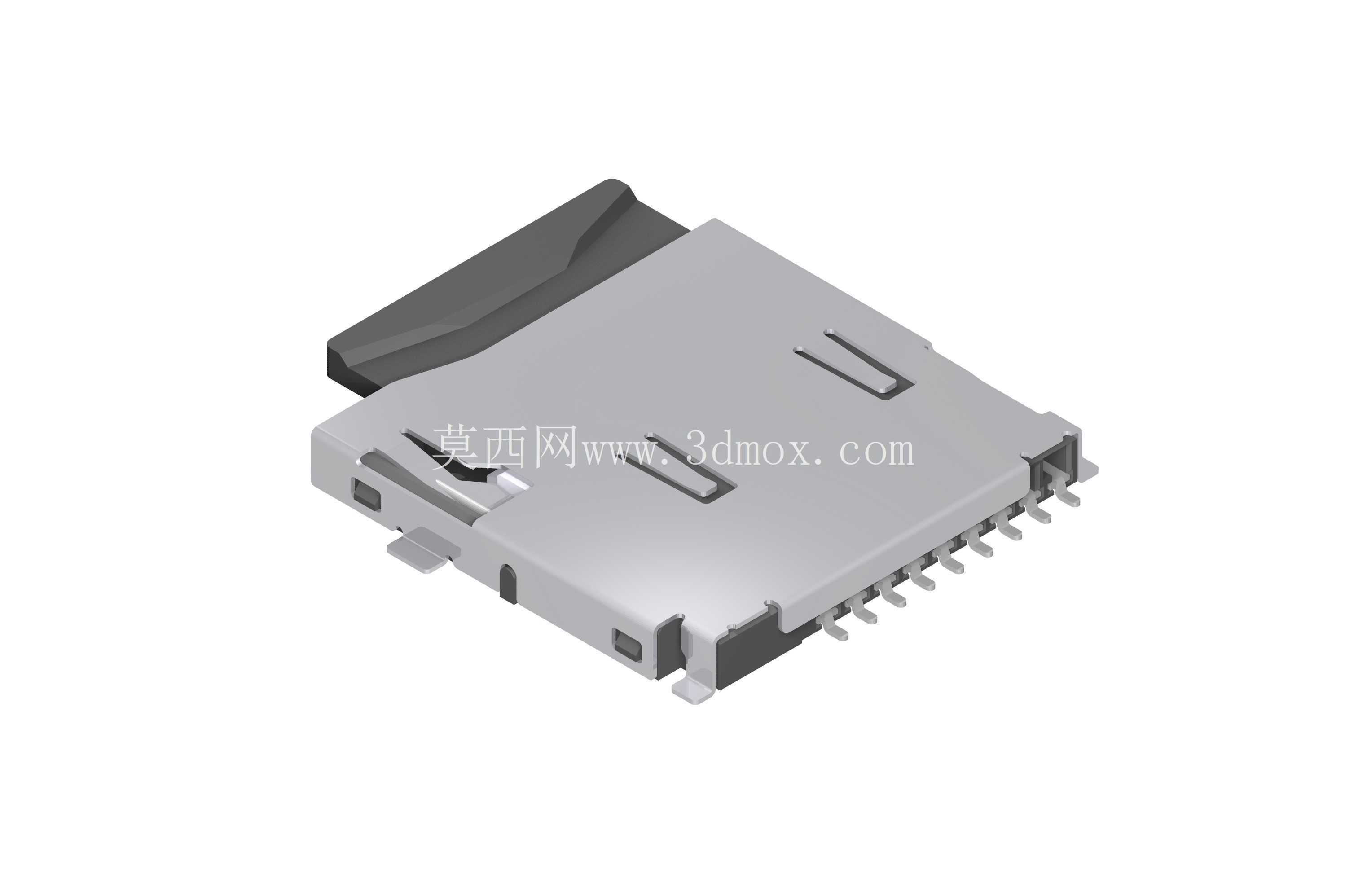 XKB 连接 XKTF-015-N SD 卡推推式连接器