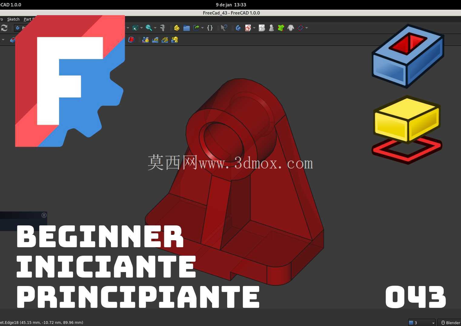FreeCAD ��ѧ�� - 043