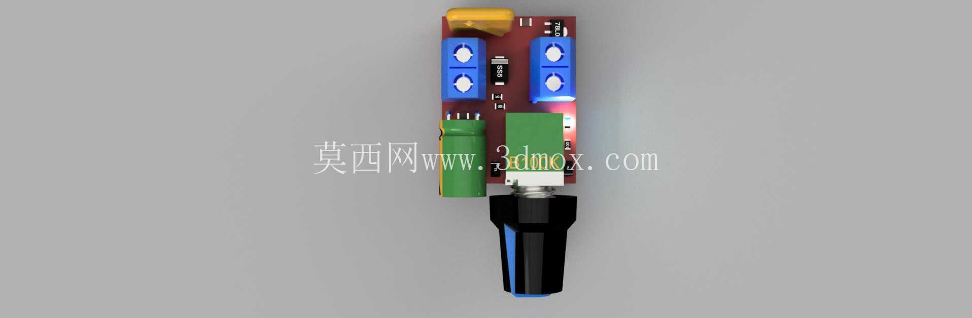 ������˿�� 5A PWM ������ 3d ģ��