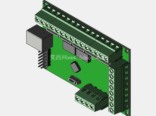 MACH3 5-Axis_Controller_Board_100KHz Cad_Model