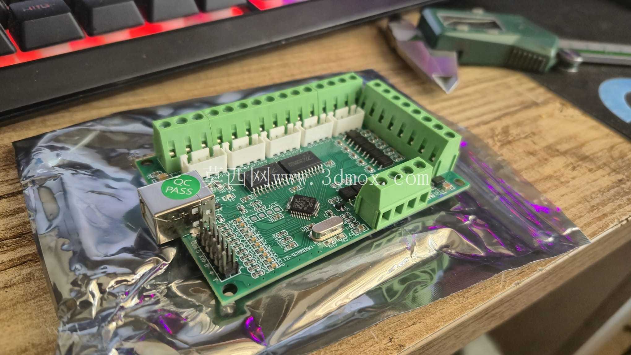 MACH3 5-Axis_Controller_Board_100KHz Cad_Model
