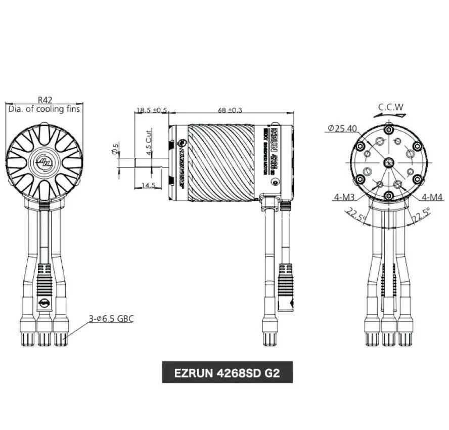 好盈4268SD G2 2500kv