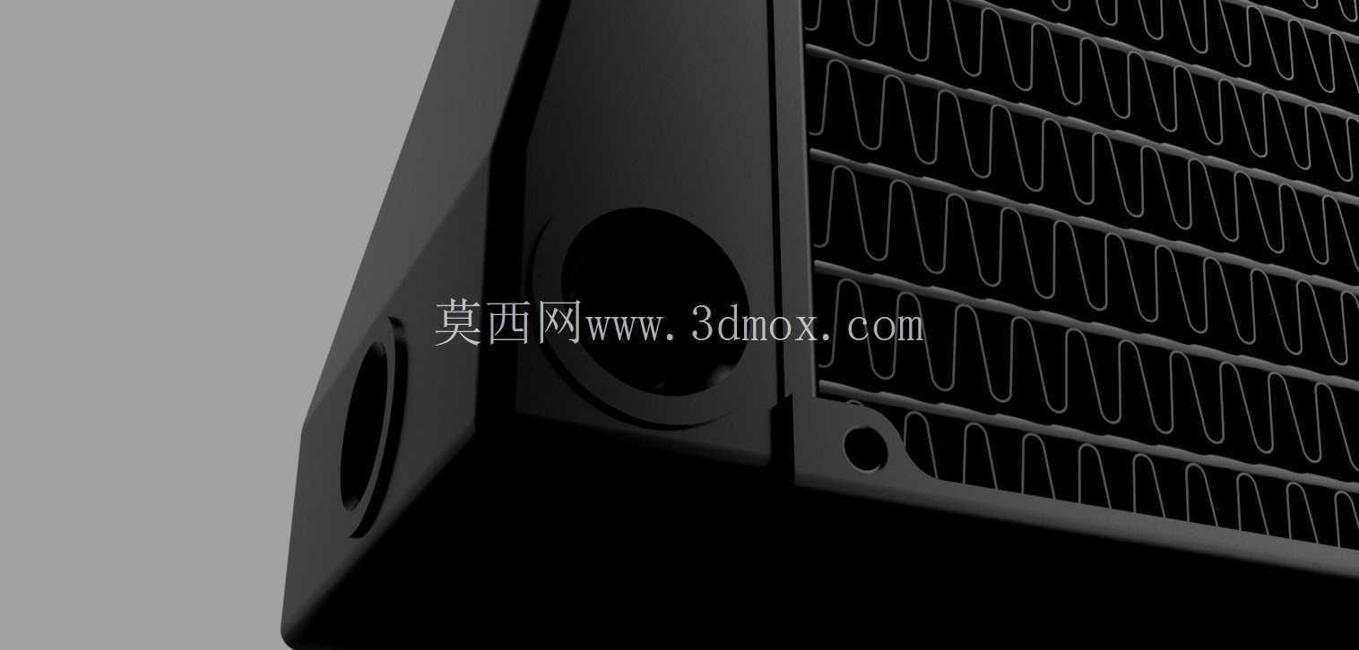 360mm PC 散热器 - 四端口