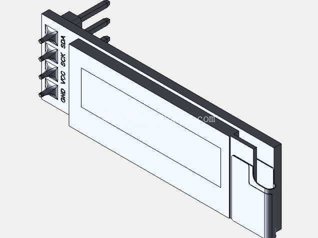 0.91\" OLED 显示模块 - 128x32