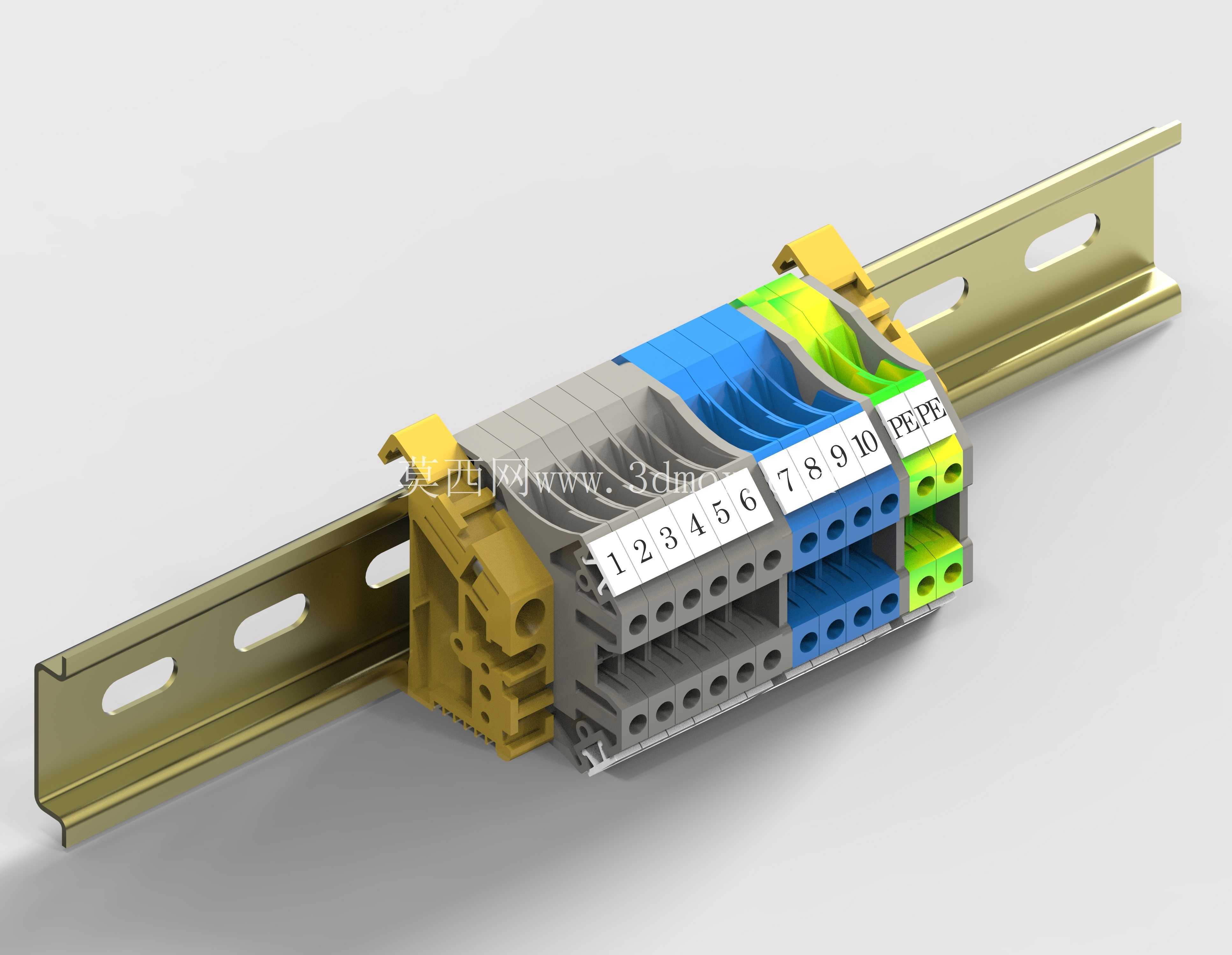 Bloque Borneras 2.5mm^2
