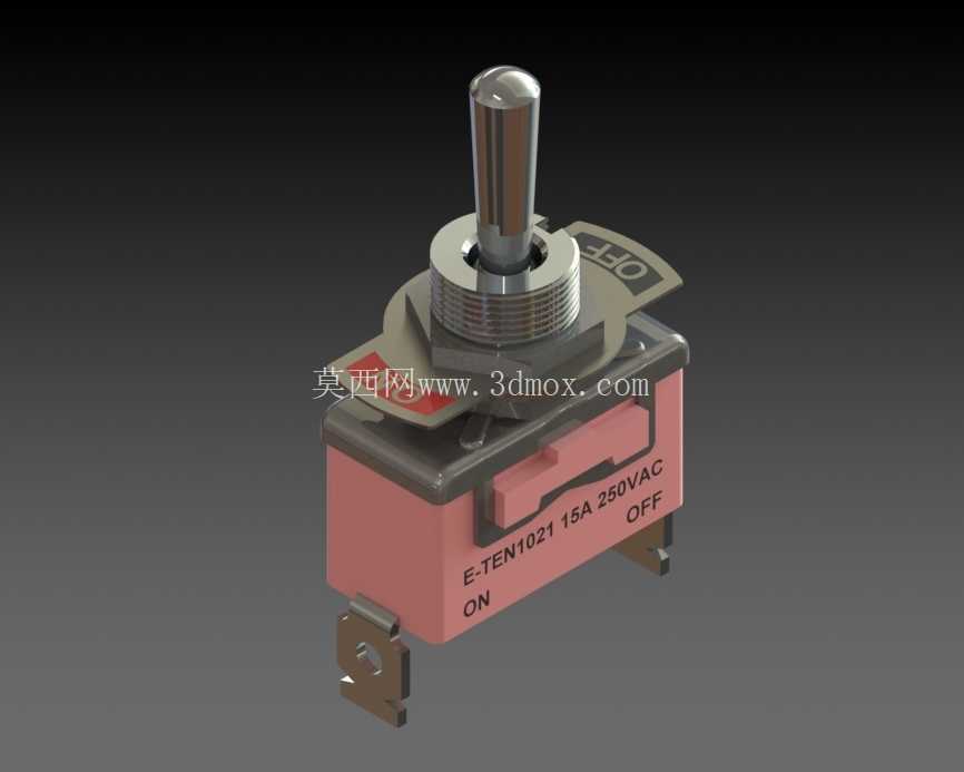 Chave Alavanca Liga/Desliga KN-1021 |  15A 250V - 3D