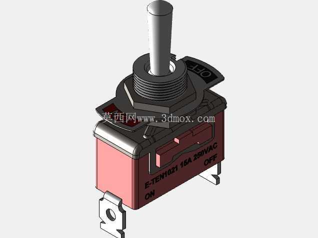 Chave Alavanca Liga/Desliga KN-1021 |  15A 250V - 3D