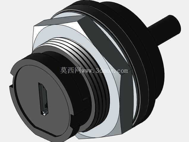 隔板微型 USB 卡口