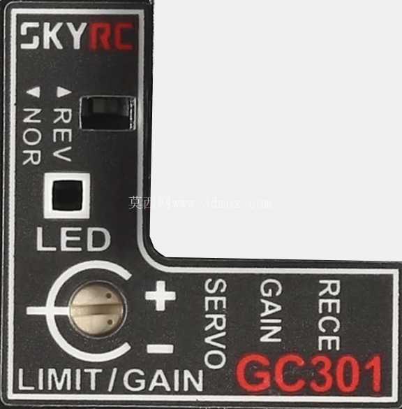 SkyRC GC301陀螺仪传感器(RC转向稳定器,21×21×11mm)