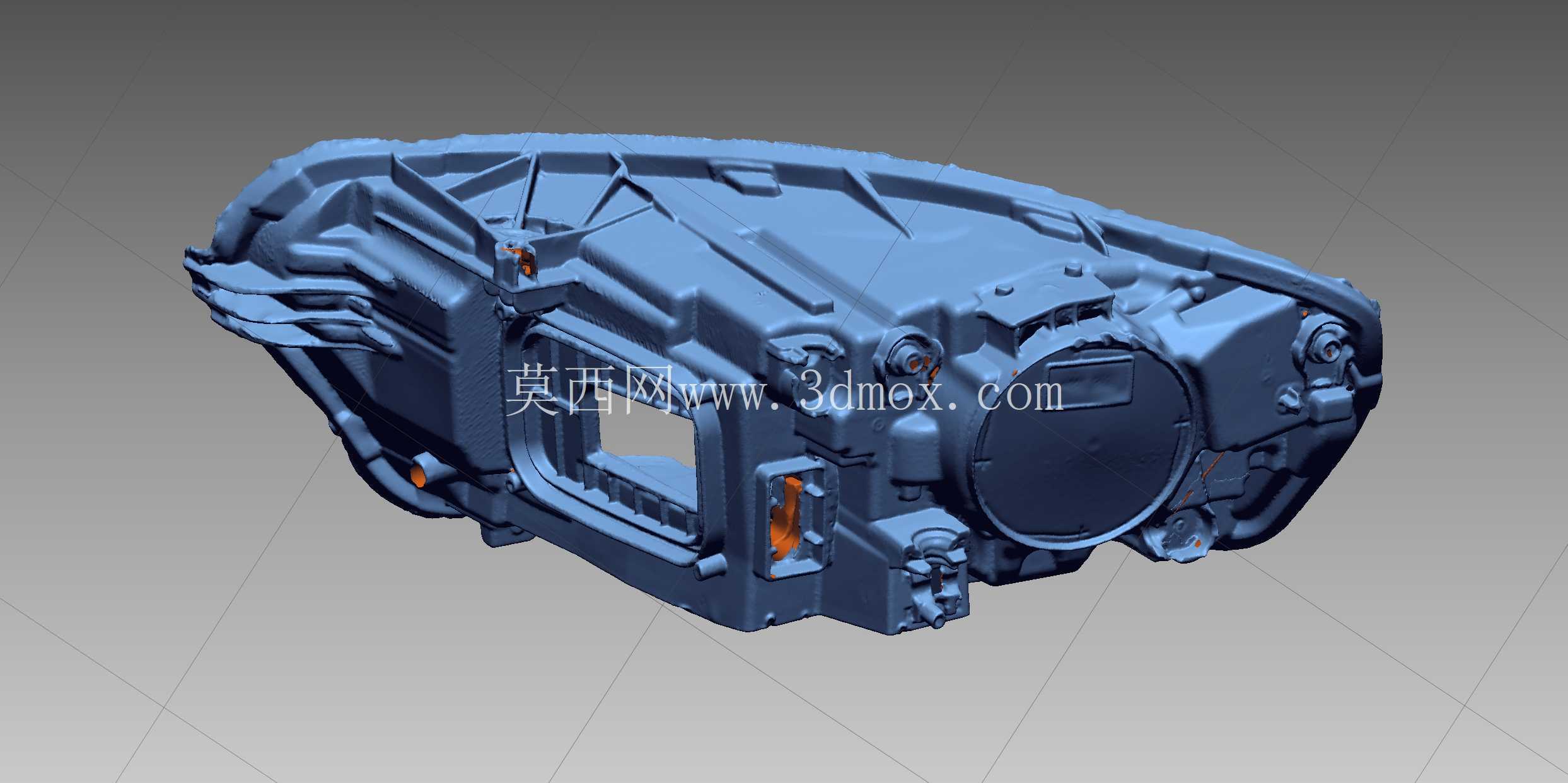 ÷����˹-���� CLA W118 ����� LED ͷ����� - 3D ɨ��