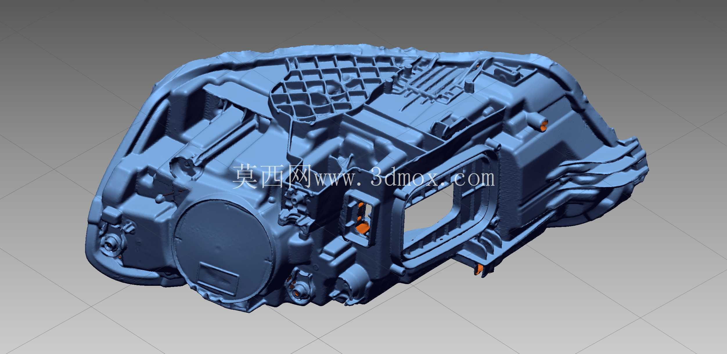 ÷����˹-���� CLA W118 ����� LED ͷ����� - 3D ɨ��