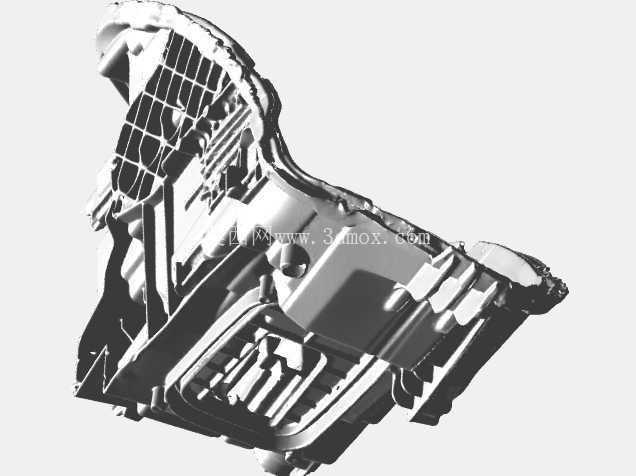 ÷����˹-���� CLA W118 ����� LED ͷ����� - 3D ɨ��