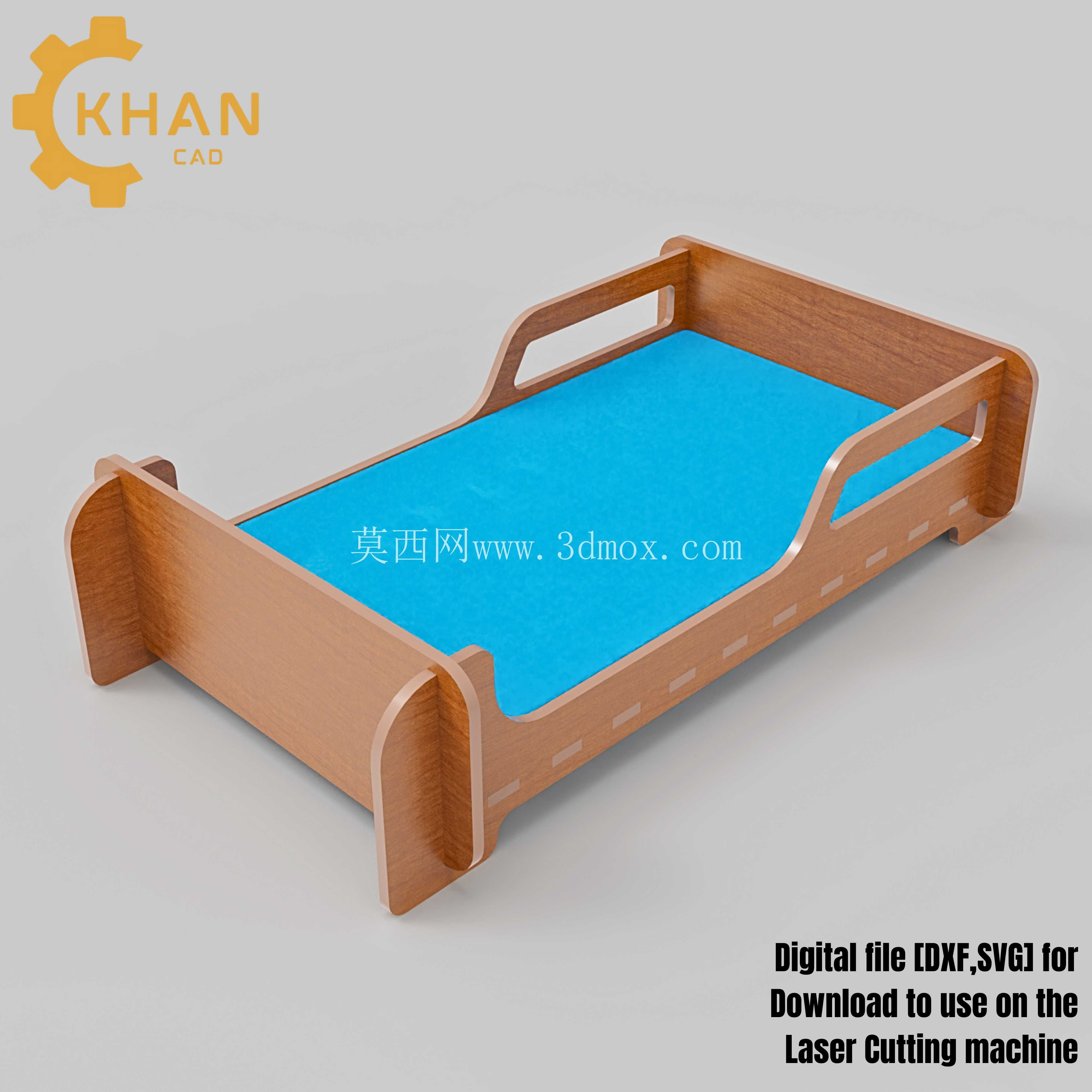 KhanCAD 木床模型 - 木工 - 木工