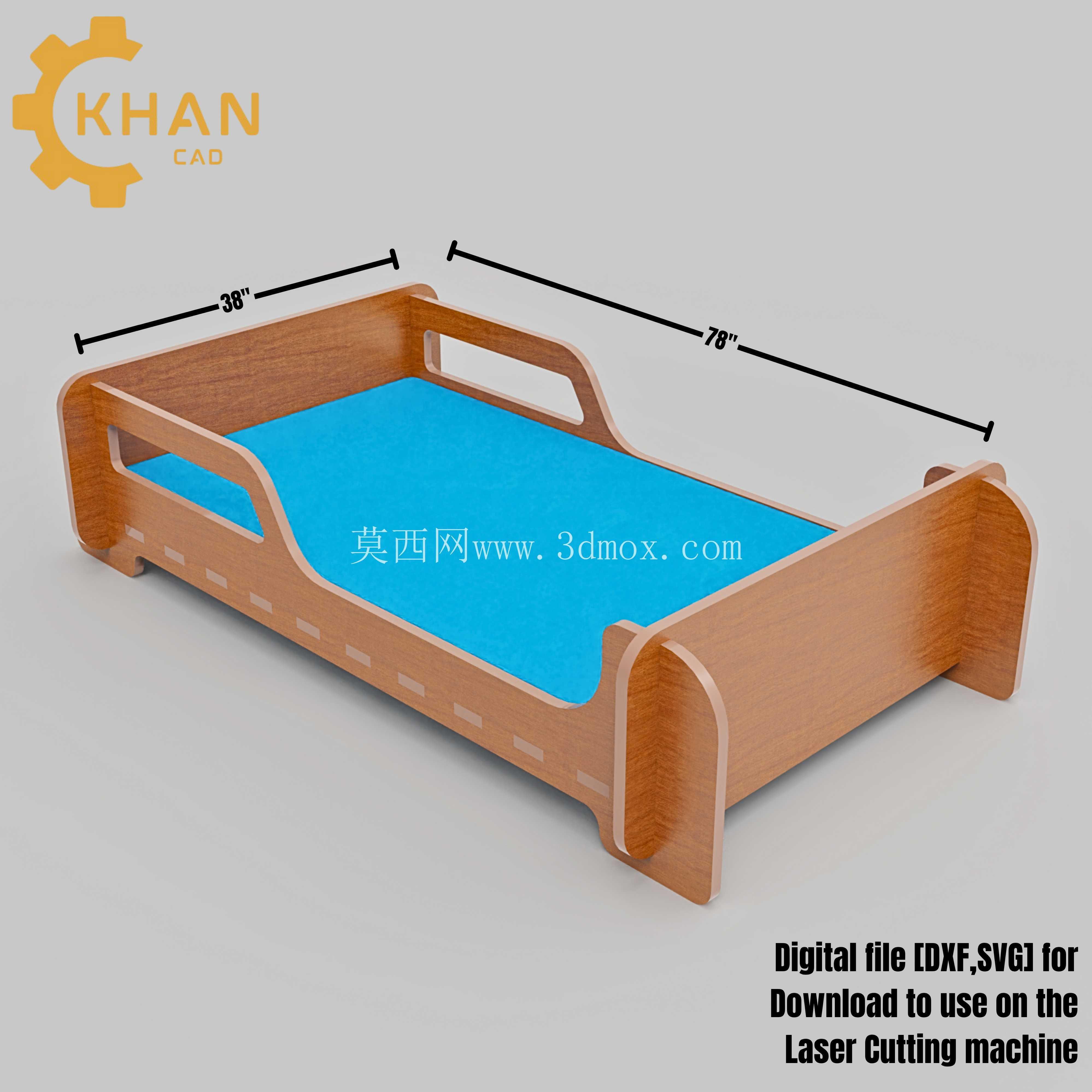 KhanCAD 木床模型 - 木工 - 木工