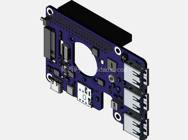 Waveshare 27698 PCIe 转 4G/5G M.2 USB3.2 HAT+