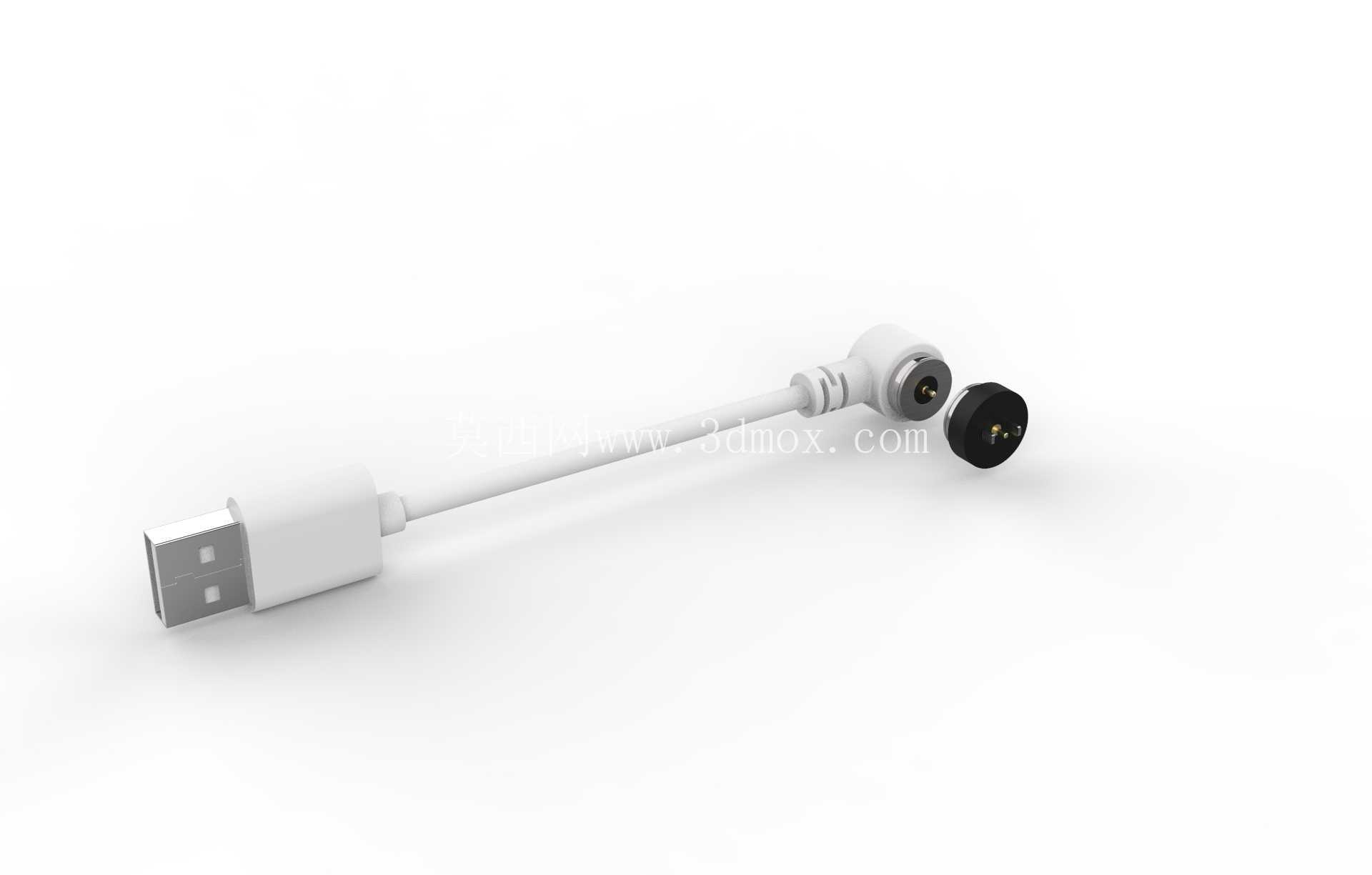 磁性弹簧针连接器组件 - 4 针充电\u??0026 数据底座(QH Industrial)