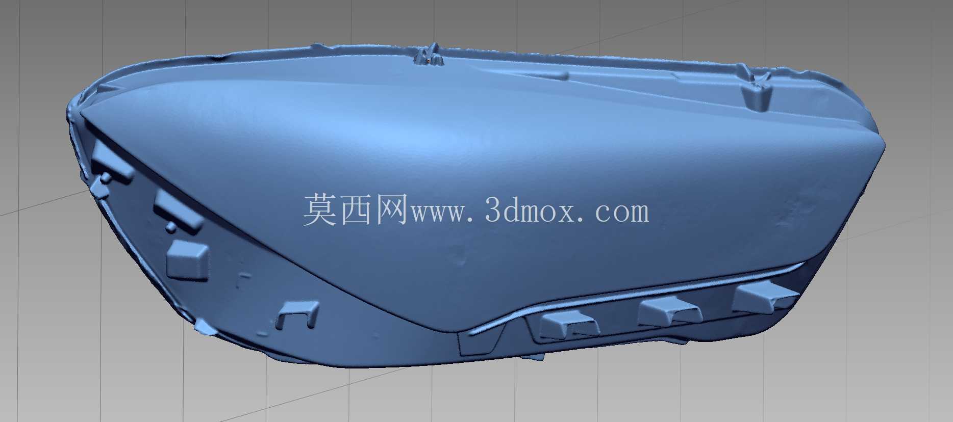 梅赛德斯-奔驰 CLA W118 多光束 LED 头灯外透镜 – 3D 扫描