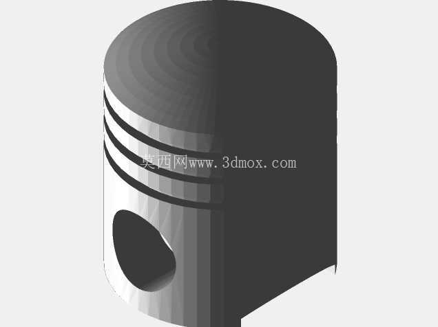 Solidworks 中的活塞头设计