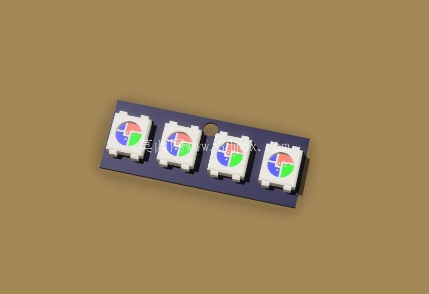 WS2812-4 ICQMCU