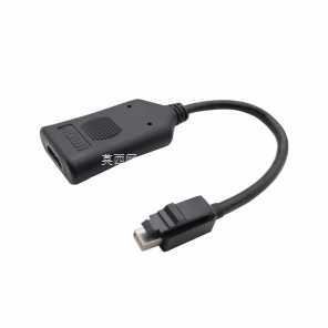 带音频输出的 HDMI 至 VGA 转换器 - 紧凑型适配器(QH Industrial)