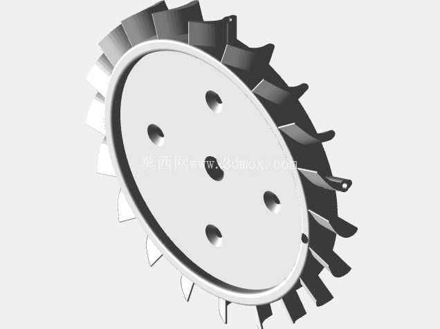流量扩散器(3D CAD 组件)