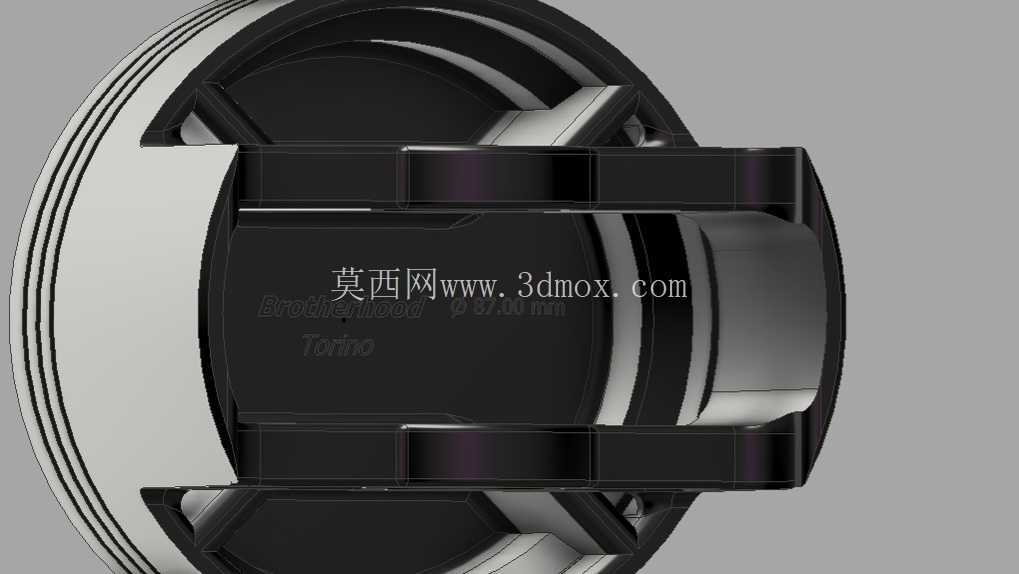Pistón Brotherhood Engineering B-02 100mm 高压缩气体端口