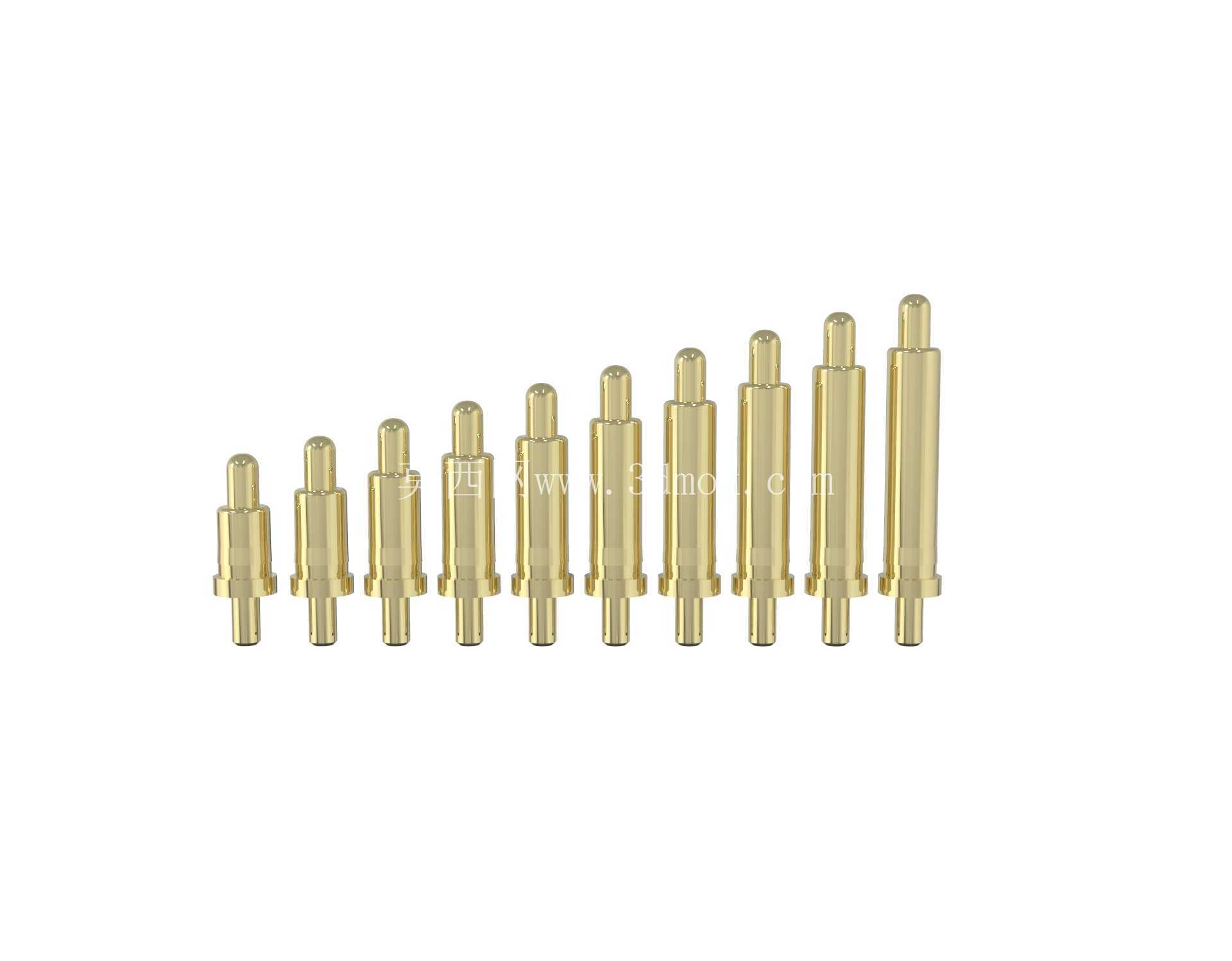 Pogo Pin 接触探针 - 弹簧加载连接器(QH Industrial)