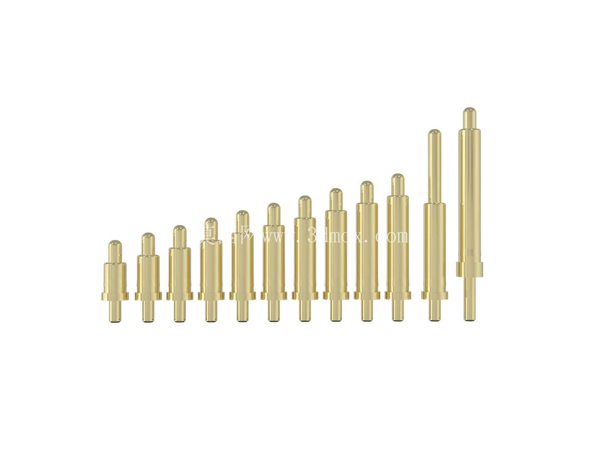 Pogo Pin 接触探针 - 弹簧加载连接器(QH Industrial)