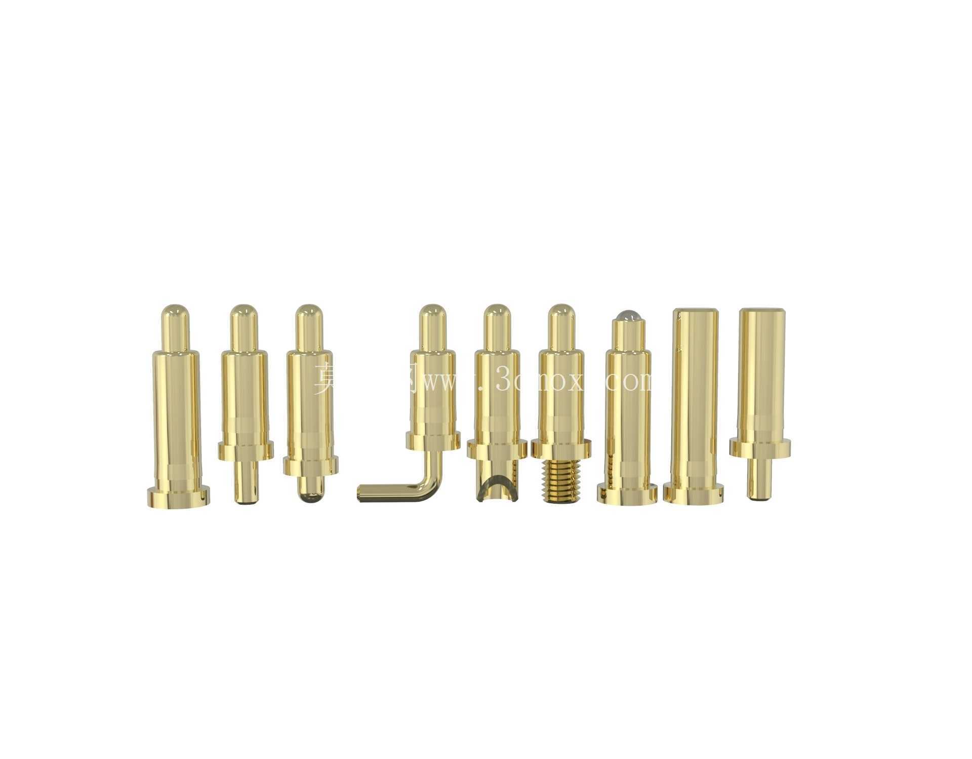 Pogo Pin 接触探针 - 弹簧加载连接器(QH Industrial)