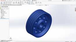 Solidworks?rnek?izim 69 Kasnak Tasar?m?
