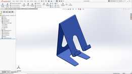 Solidworks?rnek?izim 66��Telefon Stand?��