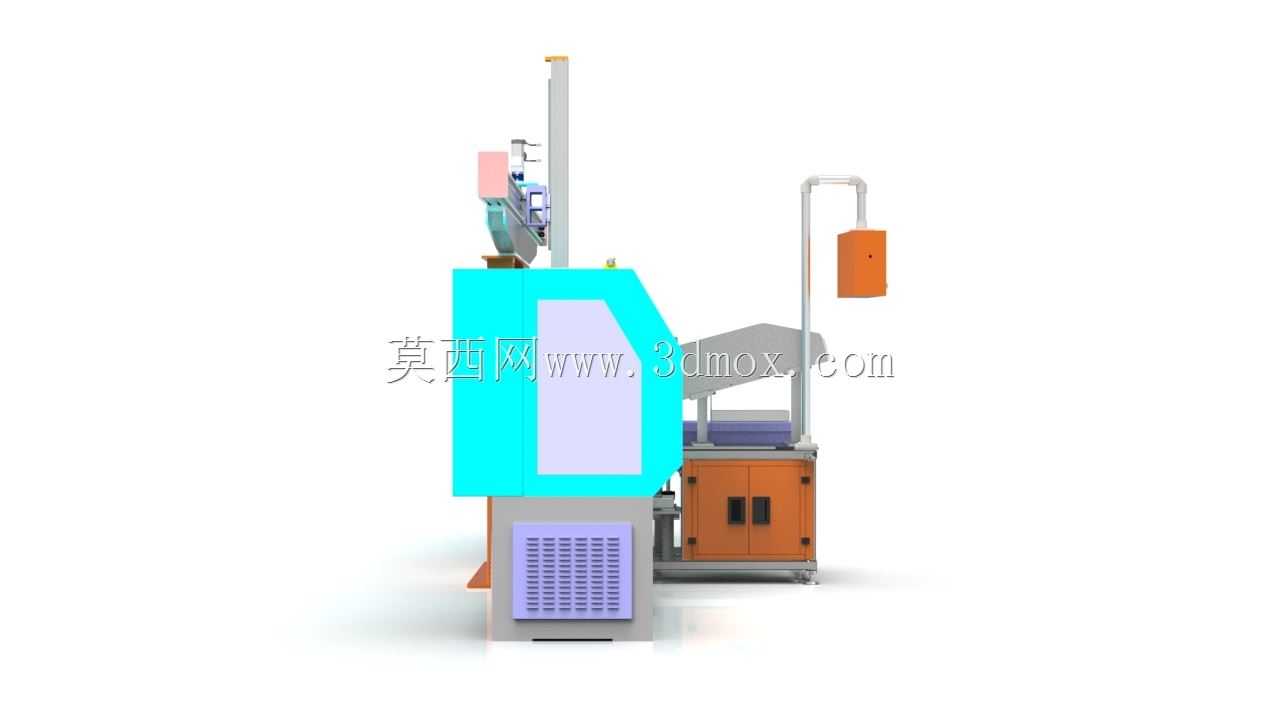 基于机械臂三维设计的自动数控车床系统