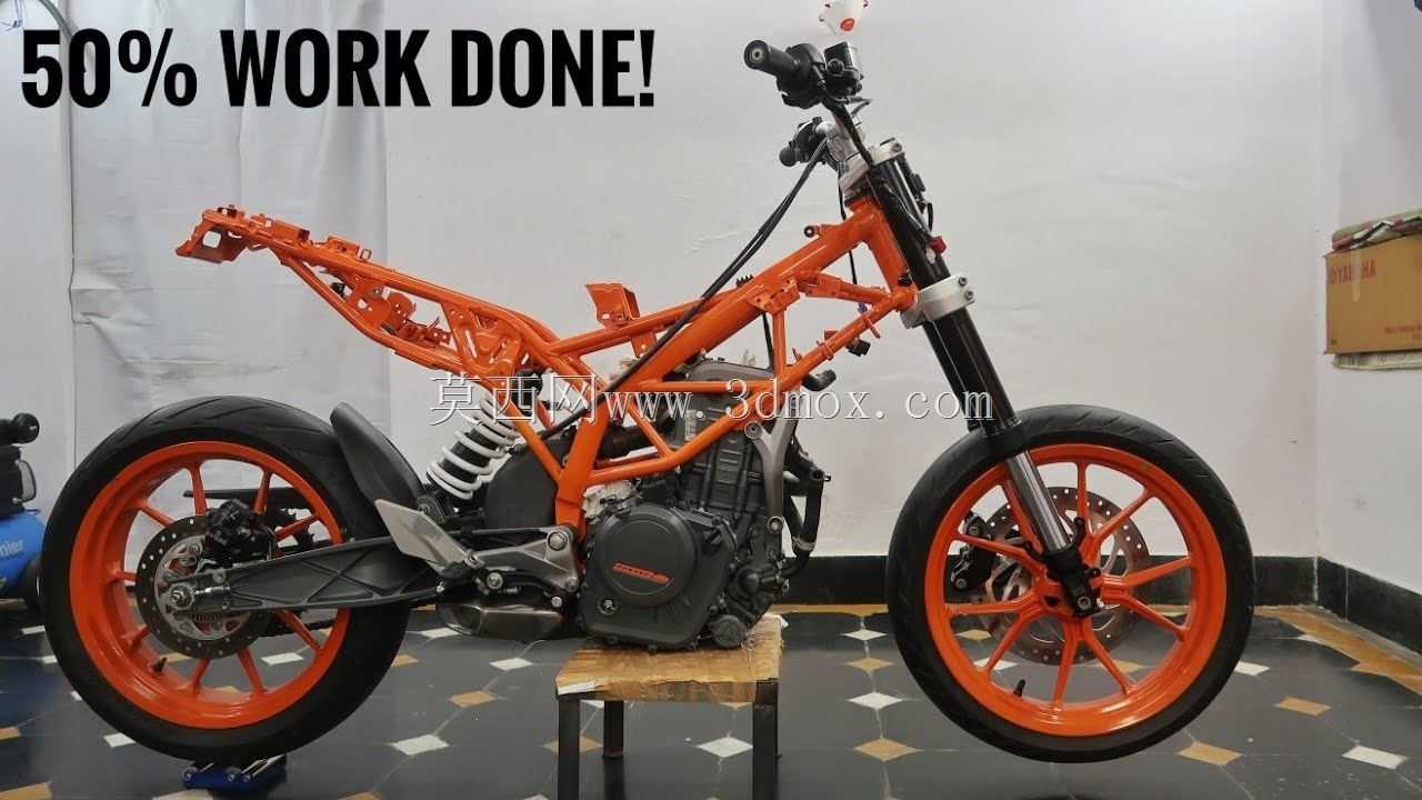\����SolidWorks\��ʹ����άCAD��ģ��KTM Duke 390������ơ�