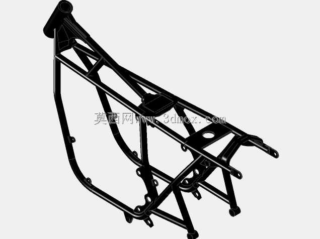\“在SolidWorks\中使用三维CAD建模的Honda CB 750车架设计”