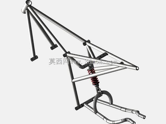 \“在SolidWorks中使用三维CAD建模的概念自行车底盘设计”