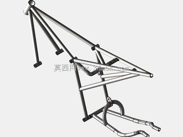 \“在SolidWorks中使用三维CAD建模的概念自行车底盘设计”