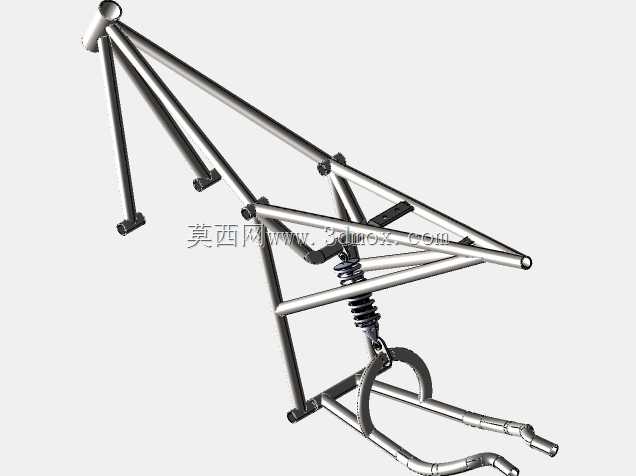 \“在SolidWorks中使用三维CAD建模的概念自行车底盘设计”