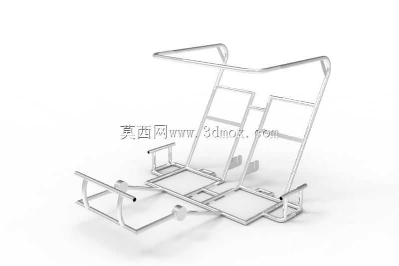 \“印度电动三轮车(E-Rickshaw)3D模型:城市交通的环保高效设计”