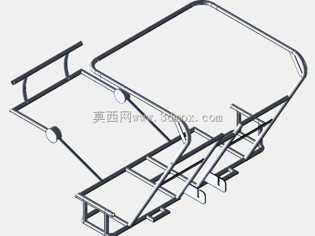 \“印度电动三轮车(E-Rickshaw)3D模型:城市交通的环保高效设计”
