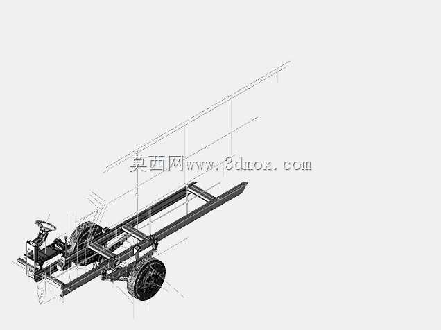 \“梅赛德斯-奔驰OH 1526底盘3D模型:标志性客车的精确设计”