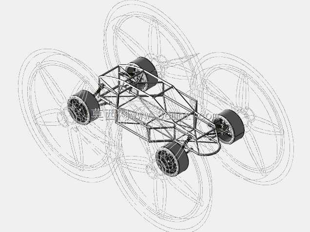 \“运动怪兽汽车3D模型:SolidWorks\中的高性能和侵略性设计”